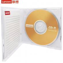 联想（Lenovo）CD-R 空白光盘/刻录盘 52速700MB 台产档案系列 单片盒装 10片/包