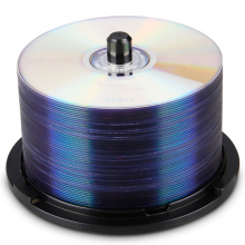 得力（deli） CD光盘 空白刻录 DVD刻录盘 50片 DVD-R【4.7G 16倍速】