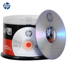 惠普（HP） DVD-R 光盘/刻录盘 空白光盘 16速4.7GB 桶装50片