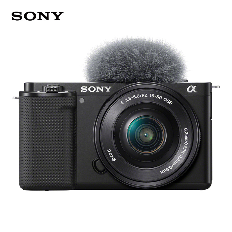 索尼（SONY）ZV-E10L Vlog微单数码相机 标准镜头套装 APS-C画幅小巧便携 4K专业