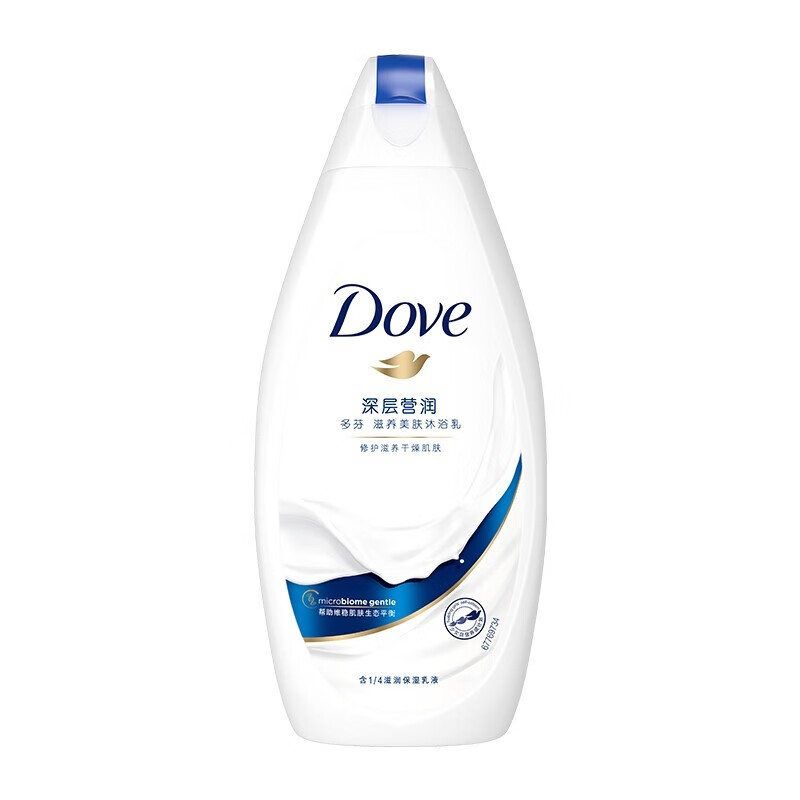 多芬（Dove）滋养美肤沐浴乳深层轻柔活肤衡悦水润清爽丰盈宠肤沐浴露 【深层营润】200g 多芬